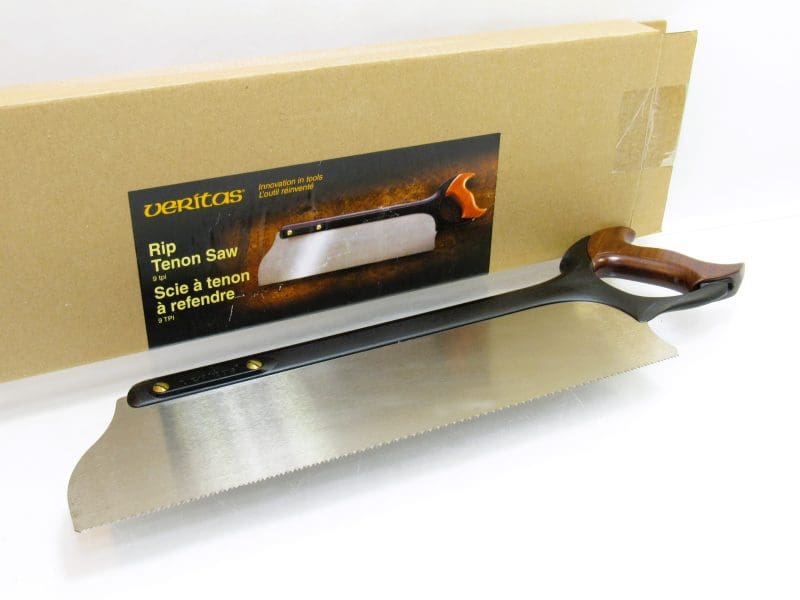 Superb Sharp & Straight Veritas Rip Tenon Saw 9 TPI in Original Box