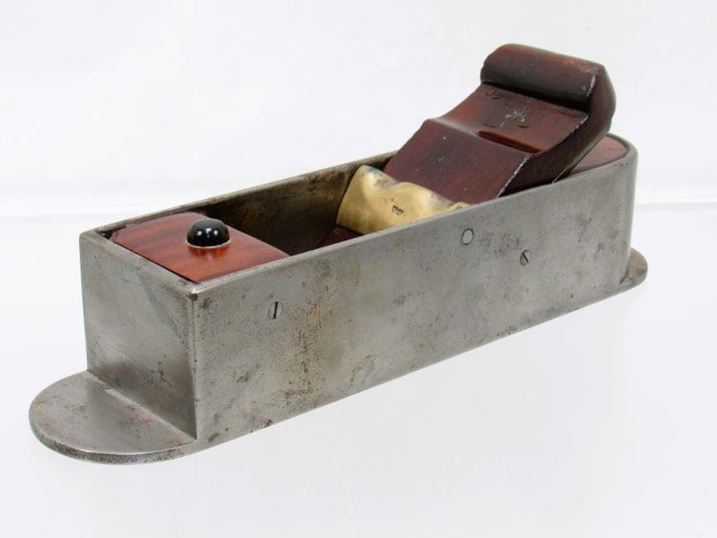 Awesome Iron Miter Plane 10" Long 2 7/16" Wide Fine Tight Mouth Brass Bridge